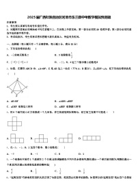 2025届广西壮族自治区河池市东兰县中考数学模拟预测题含解析