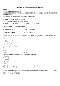 喀什地区2025年中考数学适应性模拟试题含解析