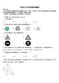 宁波市2025年中考数学猜题卷含解析