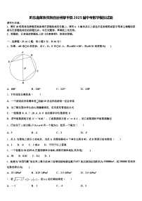 黔东南苗族侗族自治州黎平县2025届中考数学模拟试题含解析
