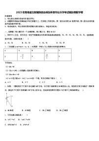 2025年青海省玉树藏族自治州杂多县毕业升学考试模拟卷数学卷含解析