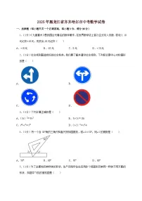 【中考数学】2025年黑龙江省齐齐哈尔市中考适应性模拟试卷（含解析）