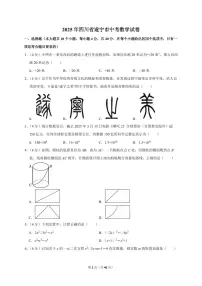 2025年四川省遂宁市【中考数学】试题（原卷+解析）