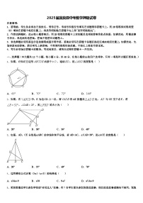 2025届宜良县中考数学押题试卷含解析