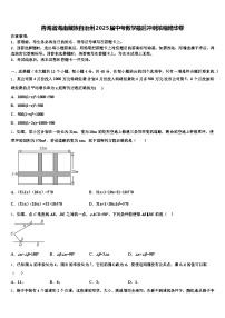 青海省海南藏族自治州2025届中考数学最后冲刺浓缩精华卷含解析