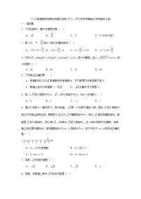 浙教版（2024）七年级上册（2024）从自然数到有理数复习练习题