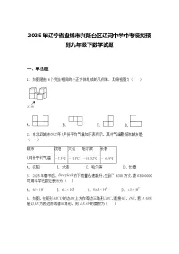 2025年辽宁省盘锦市兴隆台区辽河中学中考模拟预测九年级下数学试题（含答案解析）