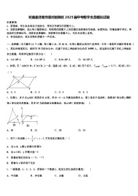 河南省洛阳市廛河回族区2025届中考数学全真模拟试题含解析