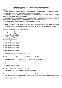 洛阳市廛河回族区2024-2025学年中考联考数学试题含解析
