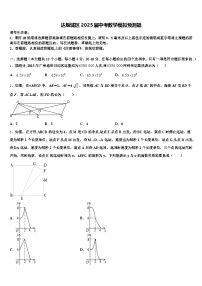 达坂城区2025届中考数学模拟预测题含解析