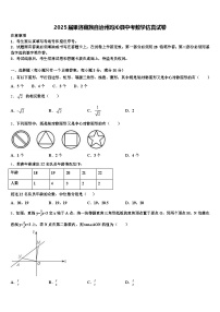 2025届果洛藏族自治州玛沁县中考数学仿真试卷含解析