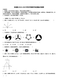 林周县2024-2025学年中考数学考试模拟冲刺卷含解析