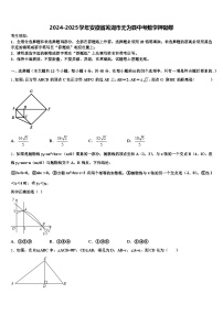2024-2025学年安徽省芜湖市无为县中考数学押题卷含解析