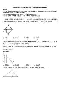 2024-2025学年安徽省芜湖市无为县中考数学押题卷含解析