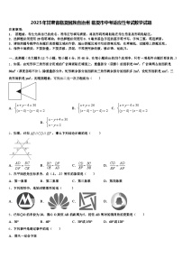 2025年甘肃省临夏回族自治州 临夏市中考适应性考试数学试题含解析