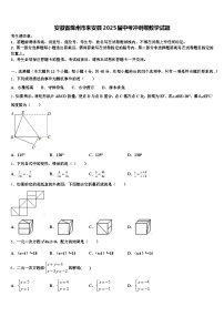 安徽省滁州市来安县2025届中考冲刺卷数学试题含解析