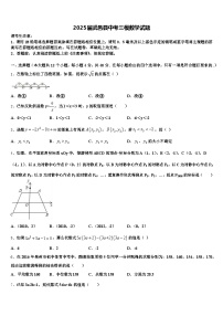 2025届武邑县中考三模数学试题含解析