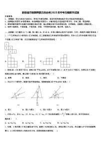 新疆省巴音郭楞蒙古自治州2025年中考五模数学试题含解析