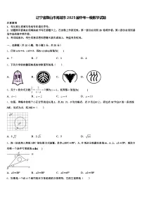 辽宁省鞍山市海城市2025届中考一模数学试题含解析