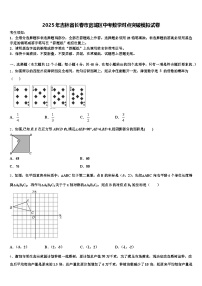 2025年吉林省长春市宽城区中考数学对点突破模拟试卷含解析