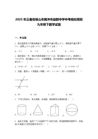 2025年云南省保山市腾冲市益群中学中考模拟预测九年级下数学试题（含答案解析）