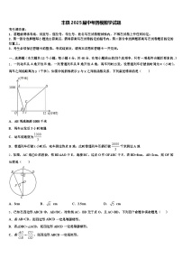 丰县2025届中考四模数学试题含解析