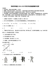 鄂州市鄂城区2024-2025学年中考试题猜想数学试卷含解析