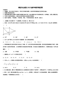 鹤壁市山城区2025届中考数学模试卷含解析