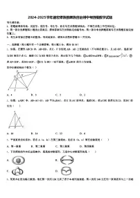 2024-2025学年德宏傣族景颇族自治州中考四模数学试题含解析