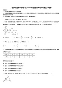 广西壮族河池市金城江区2025年初中数学毕业考试模拟冲刺卷含解析