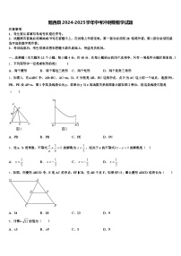阳西县2024-2025学年中考冲刺卷数学试题含解析