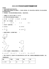 2024-2025学年吉安市永新县中考猜题数学试卷含解析