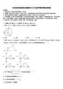 红河哈尼族彝族自治州蒙自市2025届中考数学模拟预测题含解析