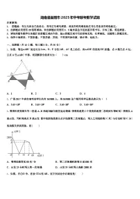 湖南省益阳市2025年中考联考数学试题含解析