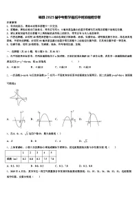 岷县2025届中考数学最后冲刺浓缩精华卷含解析