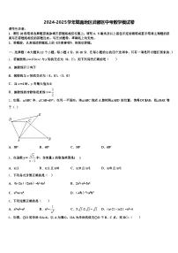2024-2025学年陇南地区武都区中考数学模试卷含解析