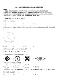 2025年湖北省荆门市掇刀区中考二模数学试题含解析