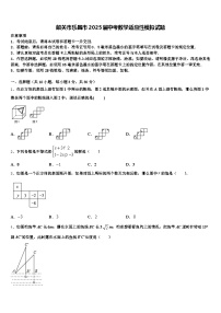 韶关市乐昌市2025届中考数学适应性模拟试题含解析