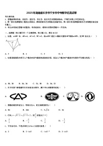 2025年湖南省长沙市宁乡市中考数学仿真试卷含解析