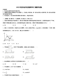 2025年驻马店市正阳县中考二模数学试题含解析