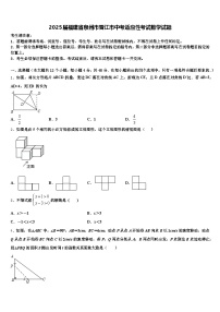 2025届福建省泉州市晋江市中考适应性考试数学试题含解析