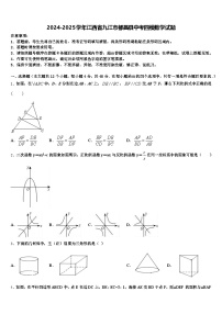 2024-2025学年江西省九江市都昌县中考四模数学试题含解析