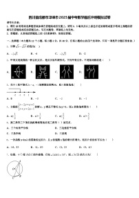 四川省成都市邛崃市2025届中考数学最后冲刺模拟试卷含解析