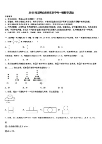 2025年双鸭山市岭东区中考一模数学试题含解析