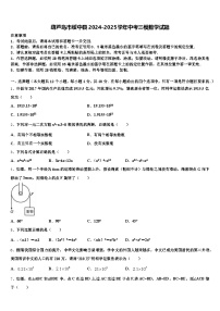 葫芦岛市绥中县2024-2025学年中考三模数学试题含解析