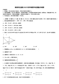 赣州市石城县2025年中考数学考试模拟冲刺卷含解析