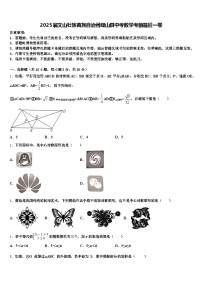2025届文山壮族苗族自治州砚山县中考数学考前最后一卷含解析