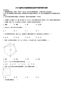 2025届怀化市麻阳苗族自治县中考联考数学试卷含解析