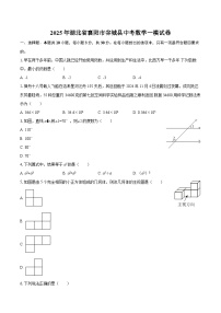 2025年湖北省襄阳市谷城县中考数学一模试卷-自定义类型