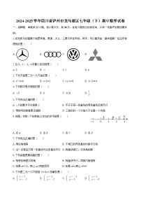 2024-2025学年四川省泸州市龙马潭区七年级（下）期中数学试卷-自定义类型